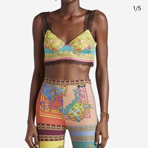 Barocco Goddess Silk Bralette